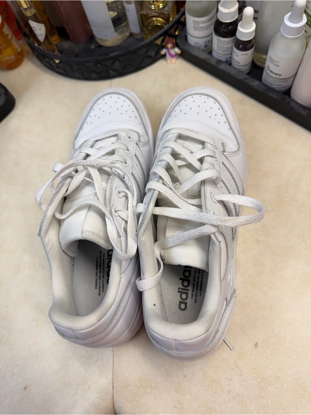 adidas White Women's Sneakers